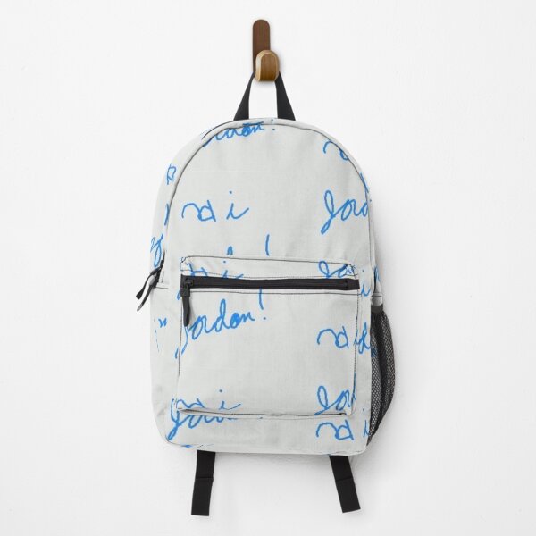 Item preview, Hi Jordon Simple Blue Cursive Typography designed and sold by KaleChub.