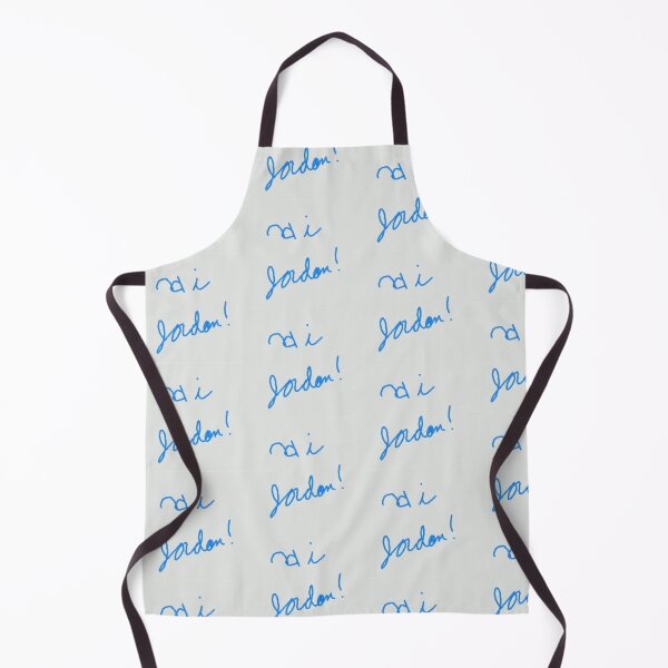 Item preview, Hi Jordon Simple Blue Cursive Typography designed and sold by KaleChub.