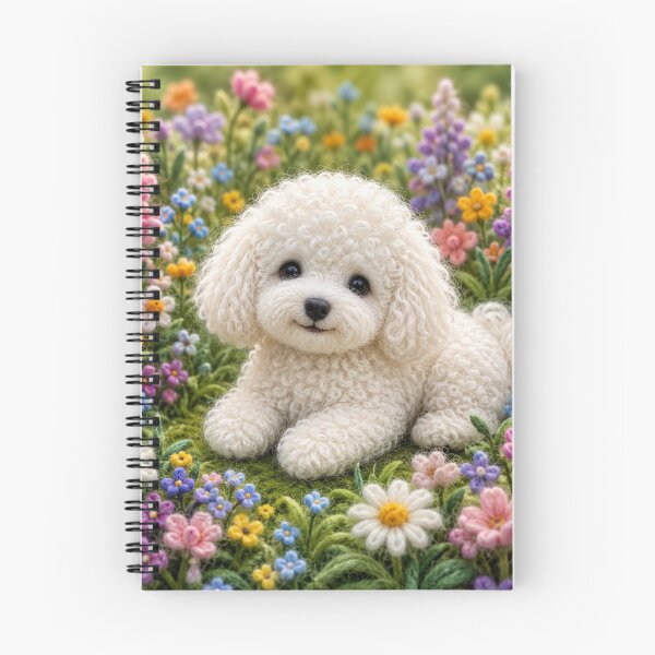 Item preview,  Little dog in a field of flowers designed and sold by Galart58.