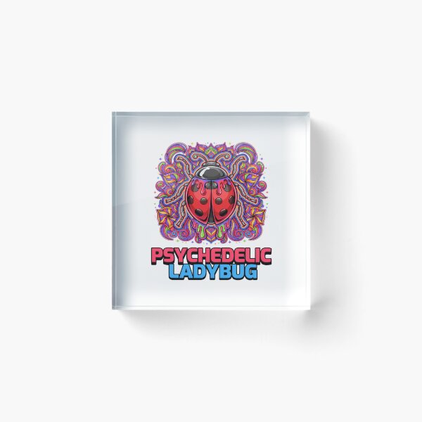 Item preview, Psychedelic Red Polka Dot Insect Swirls designed and sold by ColeLaniTrading.