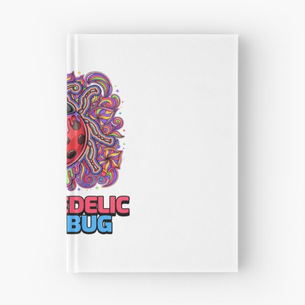 Item preview, Psychedelic Red Polka Dot Insect Swirls designed and sold by ColeLaniTrading.