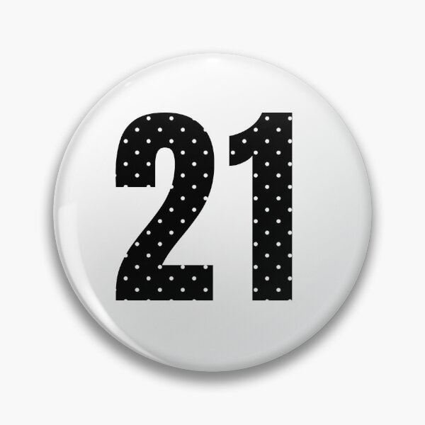 Item preview, 21 with White Dots. designed and sold by uunaa.