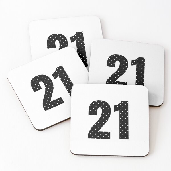 Item preview, 21 with White Dots. designed and sold by uunaa.