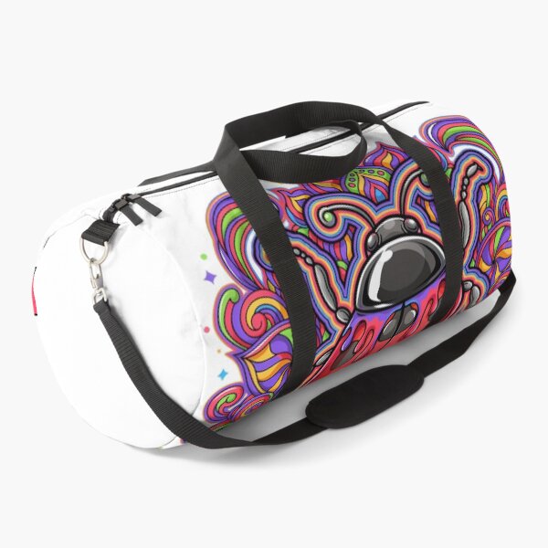 Item preview, Psychedelic Red Polka Dot Insect Swirls designed and sold by ColeLaniTrading.