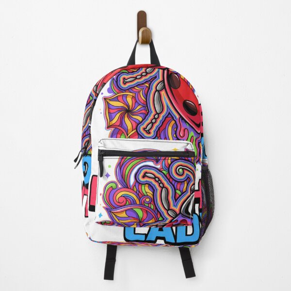 Item preview, Psychedelic Red Polka Dot Insect Swirls designed and sold by ColeLaniTrading.