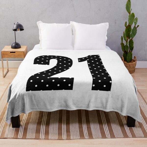 Item preview, 21 con puntos blancos. designed and sold by uunaa.