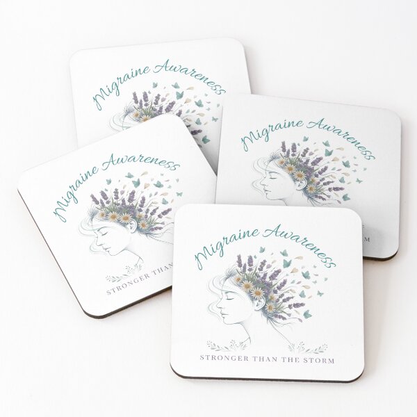 Item preview, Migraine Awareness designed and sold by ArcticFoxStudio.