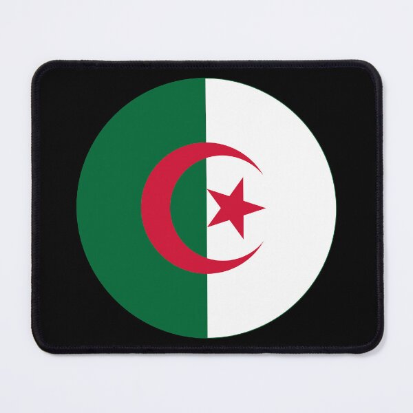 Item preview, Round Algeria Flag Icon | Circular Algerian Flag Button Element designed and sold by NTGUILTY.