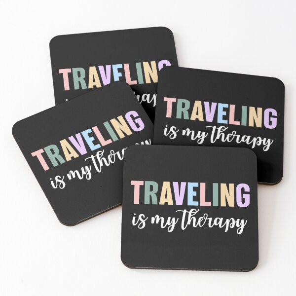 Item preview, Traveling is My Therapy Travel Lover Gift for Women designed and sold by ScienceCorner.