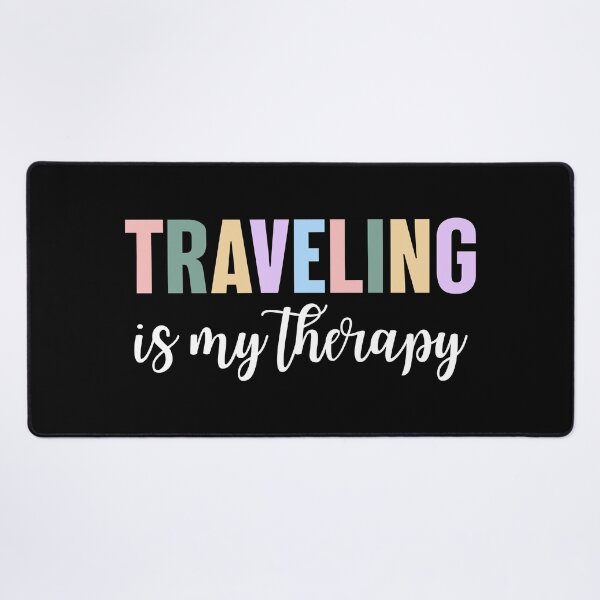 Item preview, Traveling is My Therapy Travel Lover Gift for Women designed and sold by ScienceCorner.