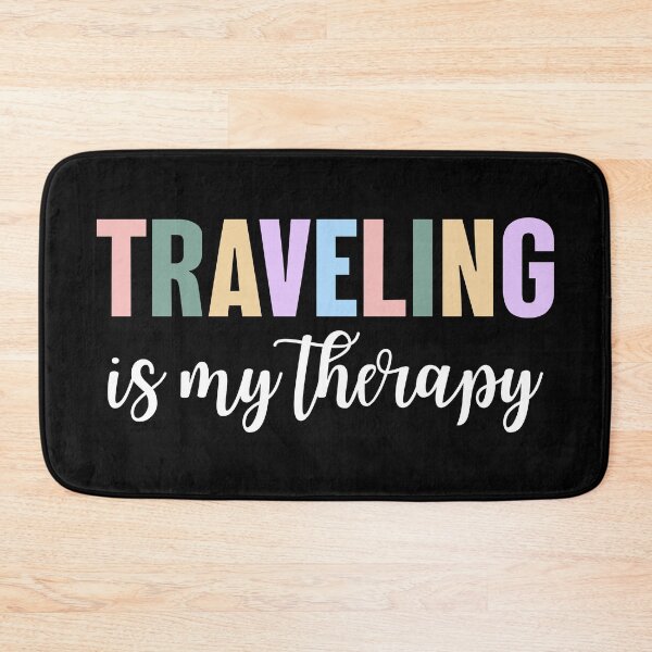 Item preview, Traveling is My Therapy Travel Lover Gift for Women designed and sold by ScienceCorner.