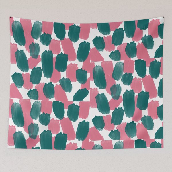 Item preview, seamless background with cactus, paint, color, design, watercolor, brush, art, texture, colorful, pattern, set, vector, love, heart, element, paper, splash, pink, illustration, grunge, collection designed and sold by MartaElezart.