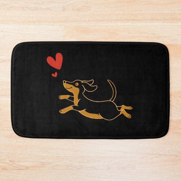 Item preview, Daschund Hearts designed and sold by xiao xuans.