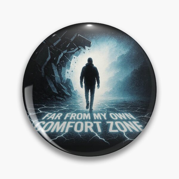 Item preview, Far From My Own Comfort Zone - Neon Portal Aesthetic designed and sold by AcosDesign.