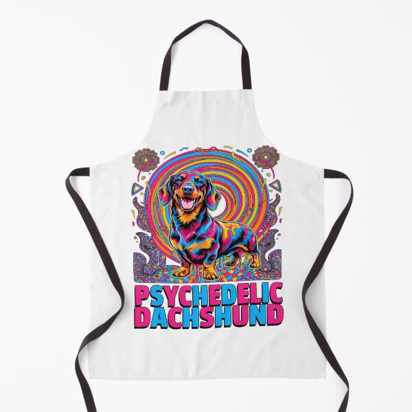 Item preview, Psychedelic Dachshund Dog Swirling Abstract Pet designed and sold by ColeLaniTrading.