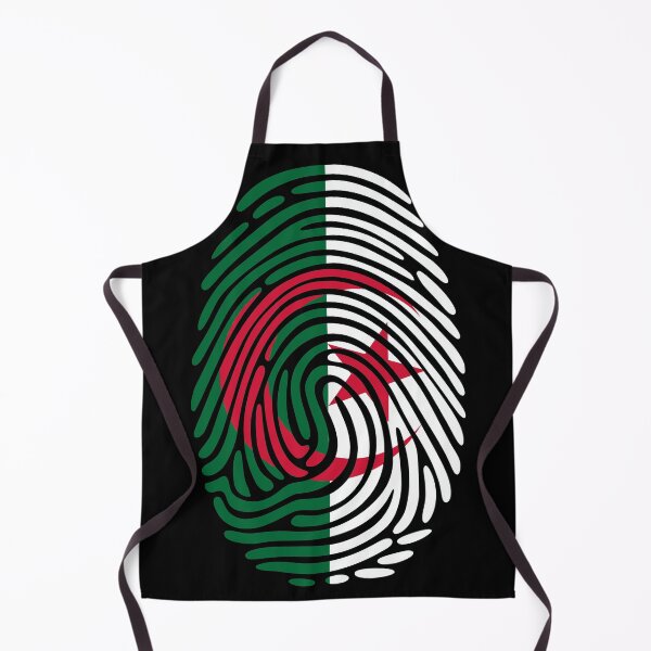 Item preview, Algeria Flag Fingerprint Identity | Algerian DNA Heritage Graphic designed and sold by NTGUILTY.