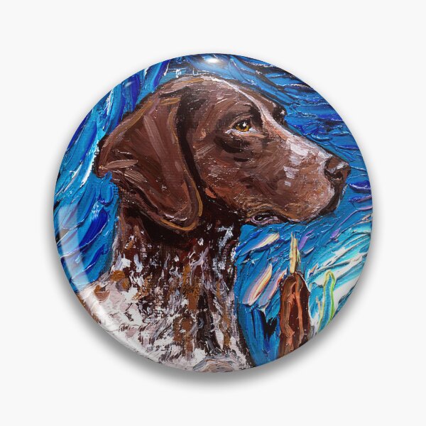 Item preview, German Short Hair Pointer Night designed and sold by AjaTrier.