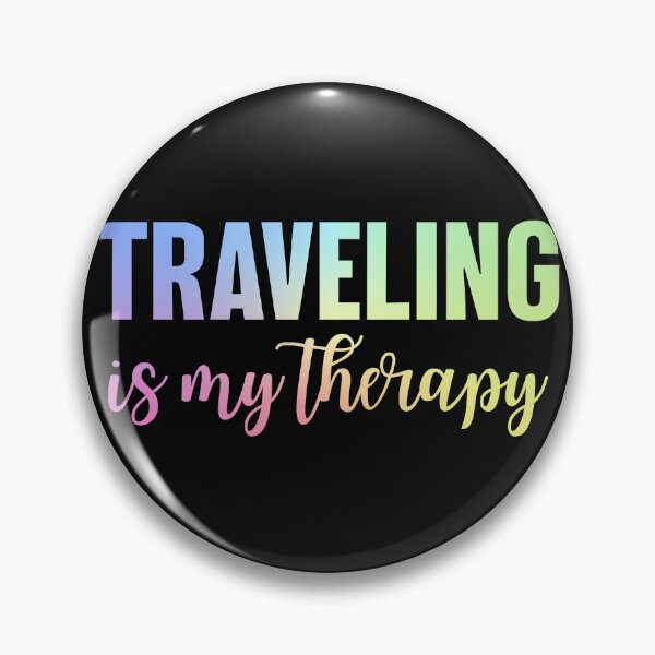 Item preview, Traveling is My Therapy Travel Lover Gift for Women designed and sold by ScienceCorner.