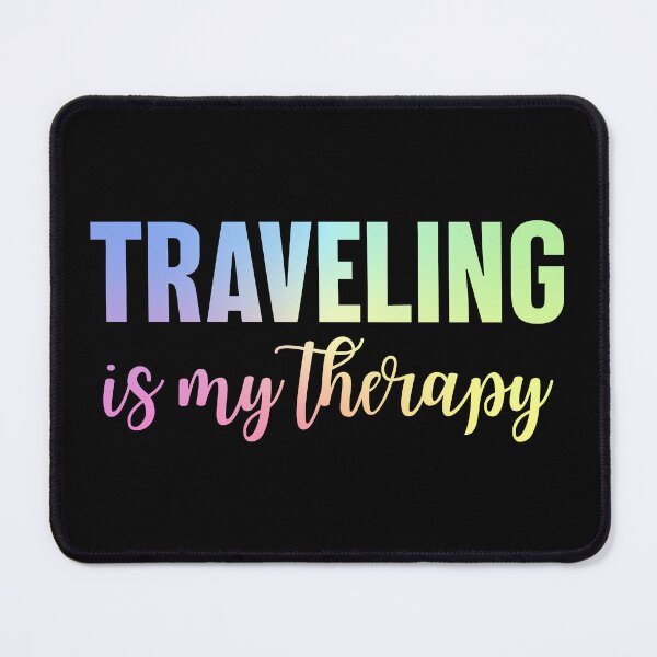 Item preview, Traveling is My Therapy Travel Lover Gift for Women designed and sold by ScienceCorner.