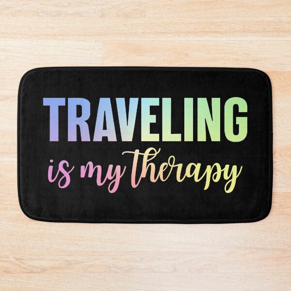 Item preview, Traveling is My Therapy Travel Lover Gift for Women designed and sold by ScienceCorner.