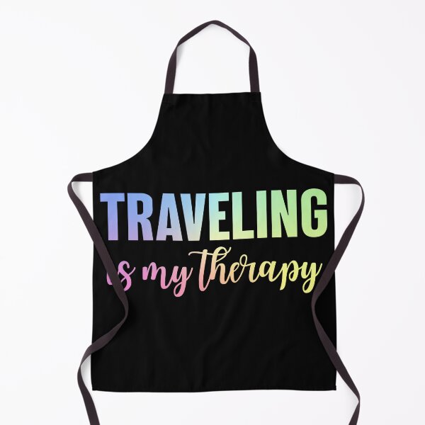 Item preview, Traveling is My Therapy Travel Lover Gift for Women designed and sold by ScienceCorner.