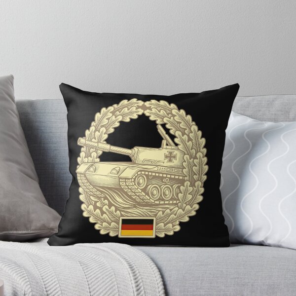 Item preview, Tank Beret Badge - Military Design designed and sold by The Anti-Utopian.