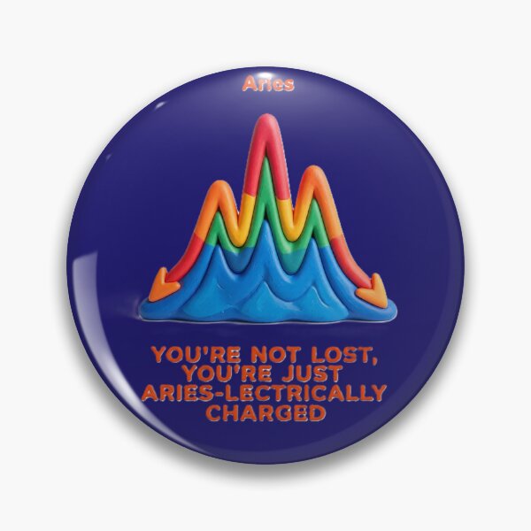 Item preview, Aries You're Not Lost colorful typographic funny zodiac design designed and sold by SmashingDeals.