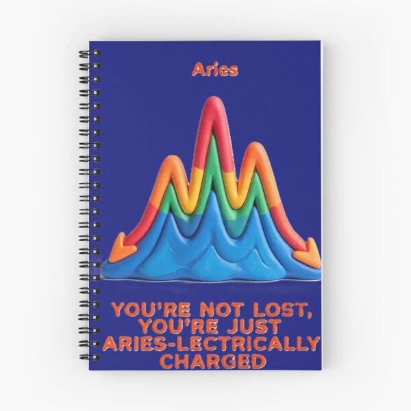Item preview, Aries You're Not Lost colorful typographic funny zodiac design designed and sold by SmashingDeals.