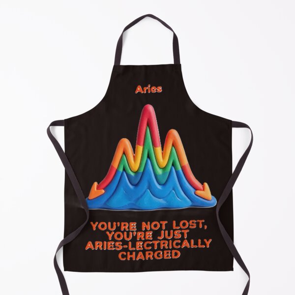 Item preview, Aries You're Not Lost colorful typographic funny zodiac design designed and sold by SmashingDeals.