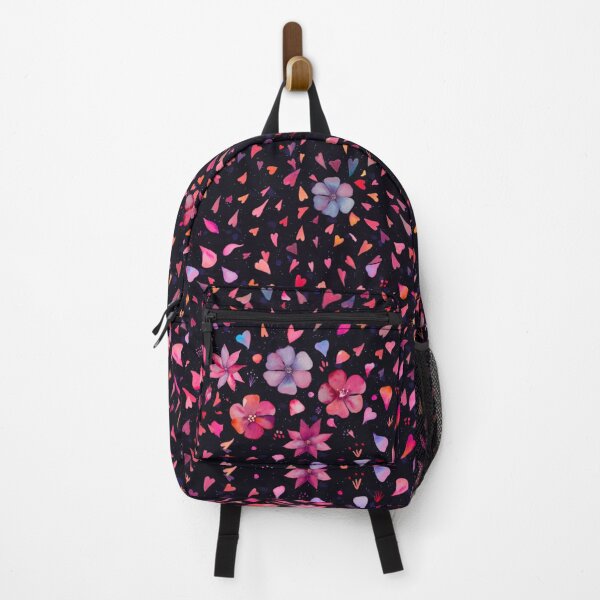 Item preview, Black Floral Hearts designed and sold by Sukilopi.