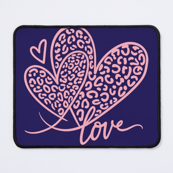 Item preview, Pink Leopard Heart Love – Cute Valentine Aesthetic Design designed and sold by EdgeSphere.