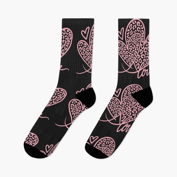 Item preview, Pink Leopard Heart Love – Cute Valentine Aesthetic Design designed and sold by EdgeSphere.