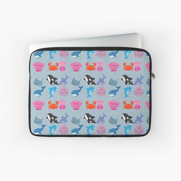 Item preview, Cute Kawaii Sea Animals Cartoon Chibi Ocean Character Collection Sea Creature Ocean Aesthetic designed and sold by Art IN Pack.