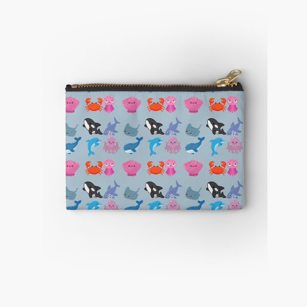 Item preview, Cute Kawaii Sea Animals Cartoon Chibi Ocean Character Collection Sea Creature Ocean Aesthetic designed and sold by Art IN Pack.