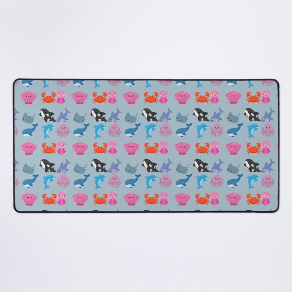 Item preview, Cute Kawaii Sea Animals Cartoon Chibi Ocean Character Collection Sea Creature Ocean Aesthetic designed and sold by Art IN Pack.