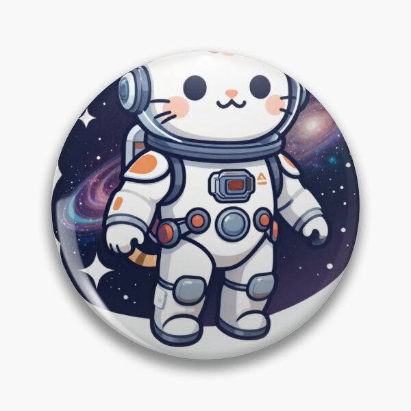 Item preview, Space Is Quiet I Like Quiet – Funny Astronaut Cat designed and sold by GoldenPaw Society.