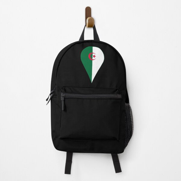 Item preview, Algeria Flag Location Pin Map Marker | Algerian Destination GPS Icon designed and sold by NTGUILTY.