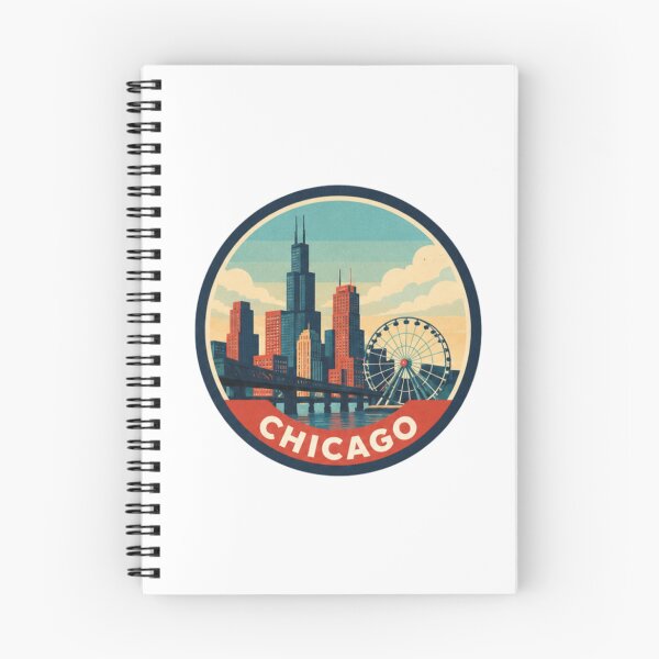 Aperçu de l'œuvre Chicago créée et vendue par JonysCreativeDesigns.