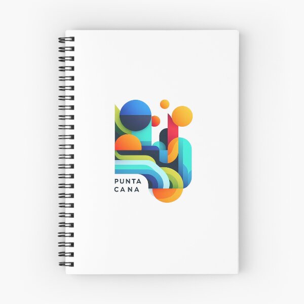 Item preview, Punta Cana Dominican Republic Travel Poster - Abstract Tropical Beach Art designed and sold by OzzFrequency.