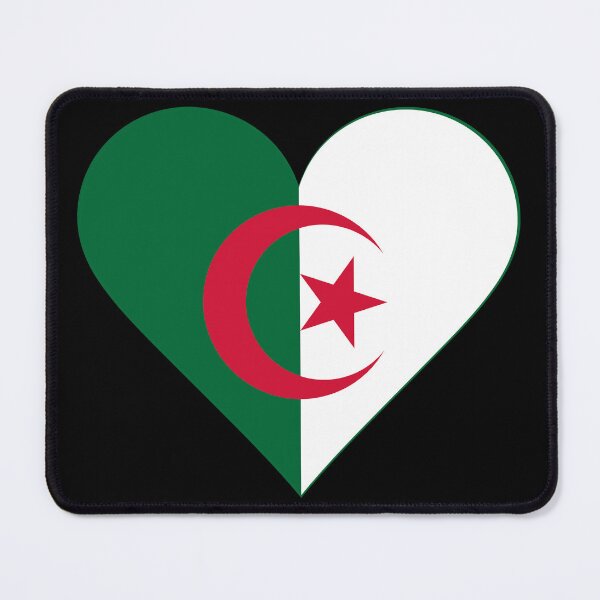 Item preview, Algeria Heart Flag Graphic | I Love Algeria Patriotic Symbol designed and sold by NTGUILTY.