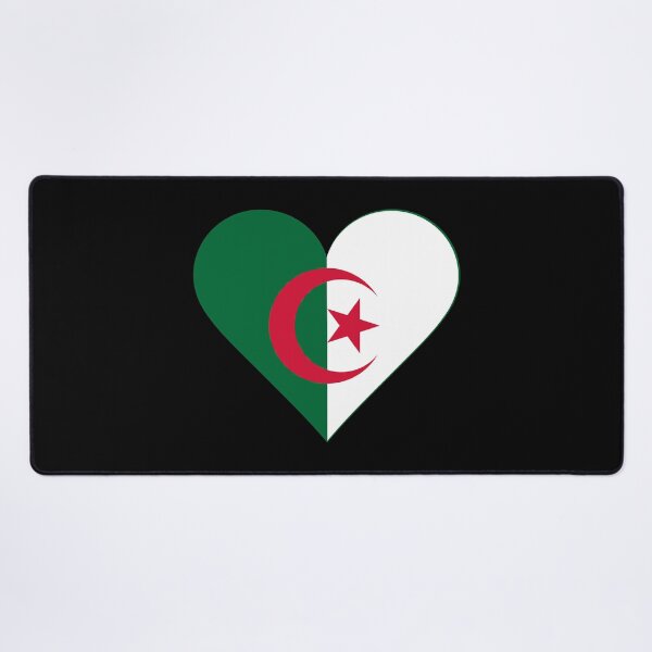 Item preview, Algeria Heart Flag Graphic | I Love Algeria Patriotic Symbol designed and sold by NTGUILTY.