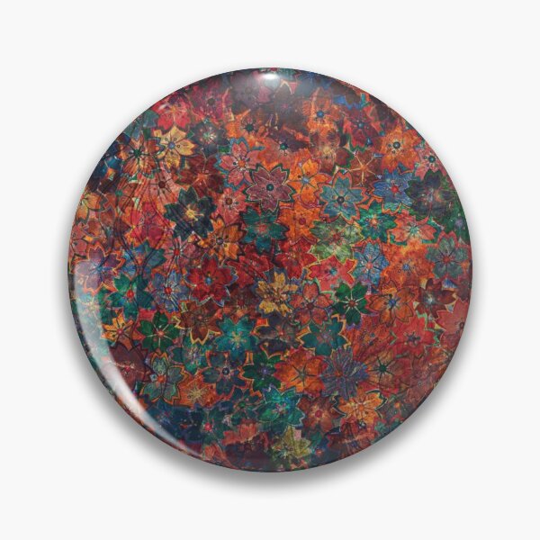 Item preview, Maximalist Grunge Boho Flowers designed and sold by WitchyBotanicaArt.