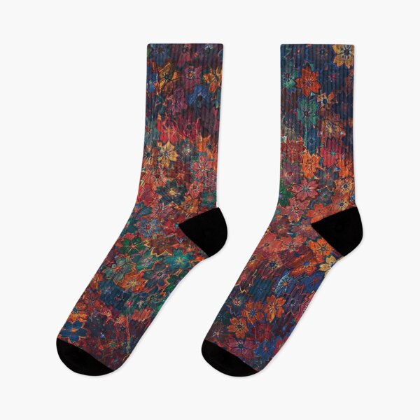 Item preview, Maximalist Grunge Boho Flowers designed and sold by WitchyBotanicaArt.