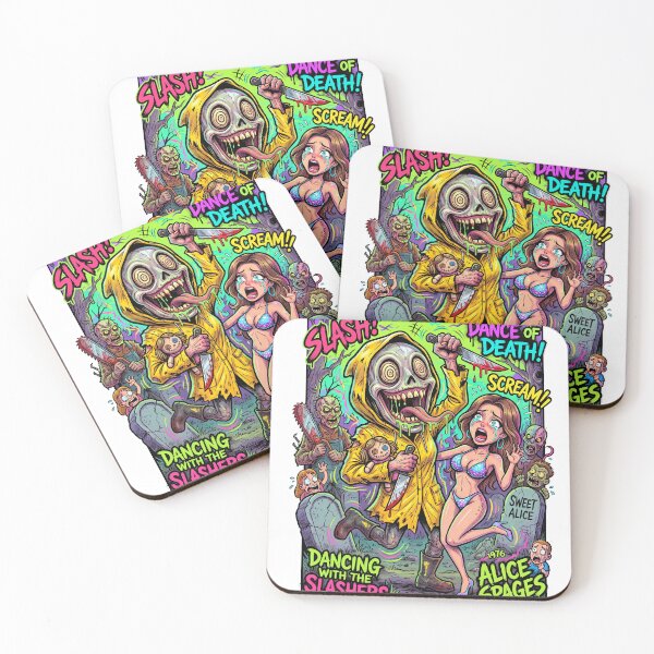 Item preview, Dancing With The Slashers - Sweet Alice designed and sold by Sticker My Ass.
