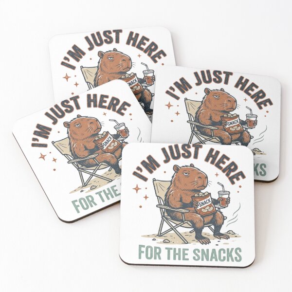 Item preview, I'm Just Here for the Snacks designed and sold by WesWay.