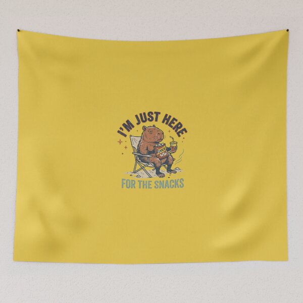 Item preview, I'm Just Here for the Snacks designed and sold by WesWay.