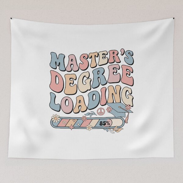 Item preview, Funny Master's Degree Loading  designed and sold by Soren Graft.