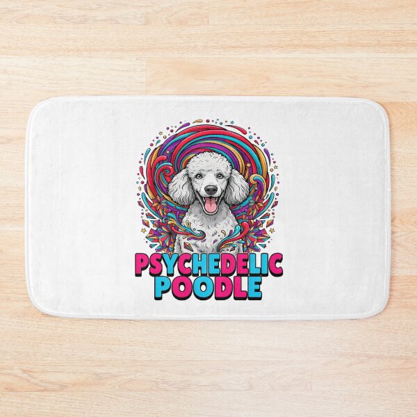 Item preview, Psychedelic Poodle Dog Colorful Swirls Graphic designed and sold by ColeLaniTrading.