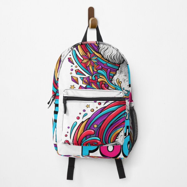 Item preview, Psychedelic Poodle Dog Colorful Swirls Graphic designed and sold by ColeLaniTrading.