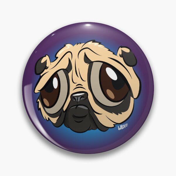 Item preview, A Pug Called Caboose designed and sold by Warren Illustrates.